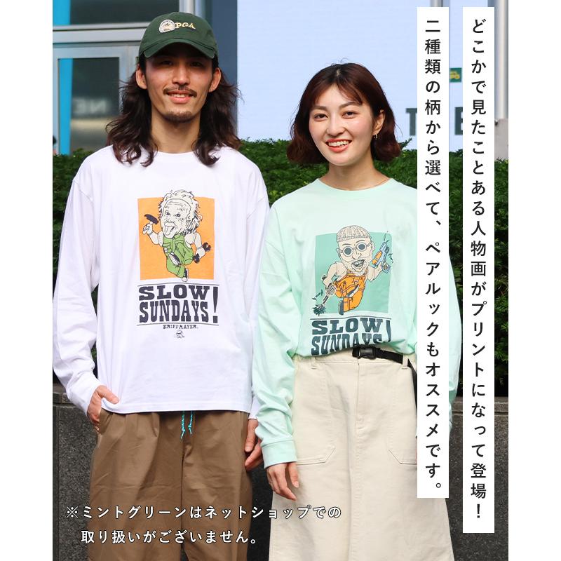 クリフメイヤー KRIFF MAYER メンズ ユニセックス 長袖 Tシャツ プリント シンプル カジュアル 綿100 コットン 春 夏 ジェントルニキ ロンT 日曜大工 | KRIFF MAYER | 06