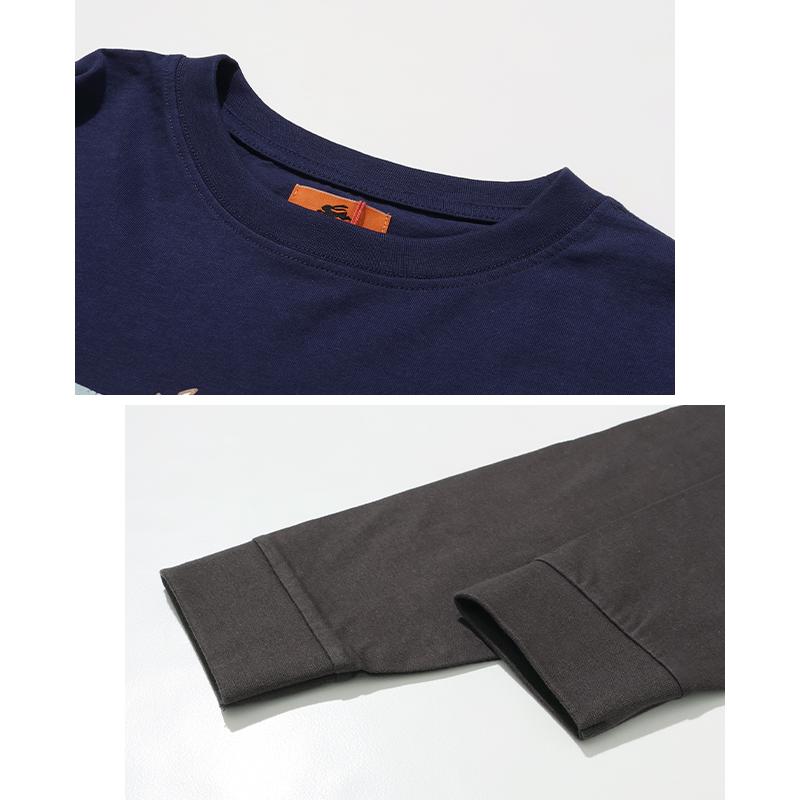 クリフメイヤー KRIFF MAYER メンズ ユニセックス 長袖 Tシャツ プリント シンプル カジュアル 綿100 コットン 春 夏 ジェントルニキ ロンT 日曜大工 | KRIFF MAYER | 12