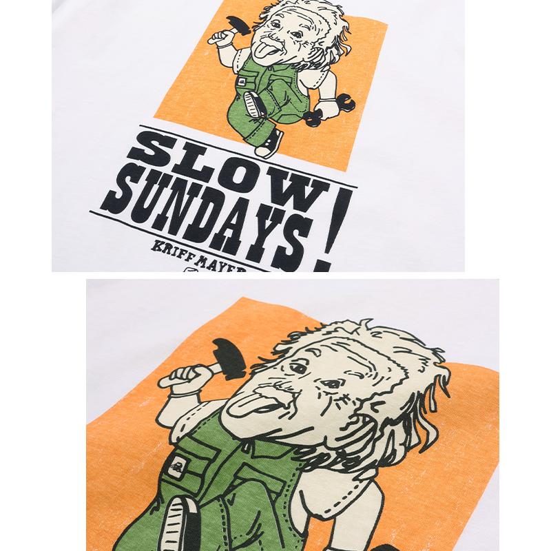 クリフメイヤー KRIFF MAYER メンズ ユニセックス 長袖 Tシャツ プリント シンプル カジュアル 綿100 コットン 春 夏 ジェントルニキ ロンT 日曜大工 | KRIFF MAYER | 13