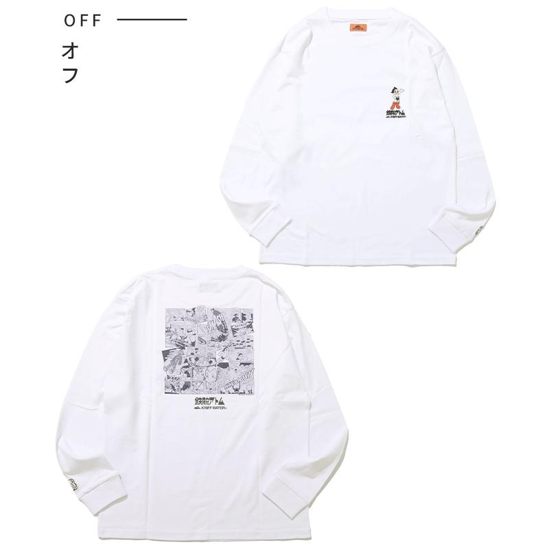 クリフメイヤー KRIFF MAYER メンズ レディース ユニセックス Tシャツ 長袖 バックプリント 2026SS 手塚治虫 キャラクター コラボ ロン T アトム | KRIFF MAYER | 17