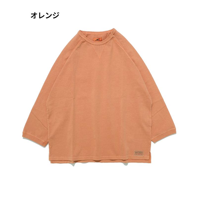 クリフメイヤー KRIFF MAYER メンズ ユニセックス 無地 ヴィンテージライク 綿100 コットン 春 夏 ピグメント 七分袖 ラグラン Tシャツ | KRIFF MAYER | 21