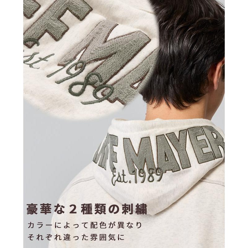 クリフメイヤー KRIFF MAYER メンズ ユニセックス スウェット ストレッチ カジュアル アメカジ フーディー のび~る 裏毛 フード 刺繍 パーカー | KRIFF MAYER | 09