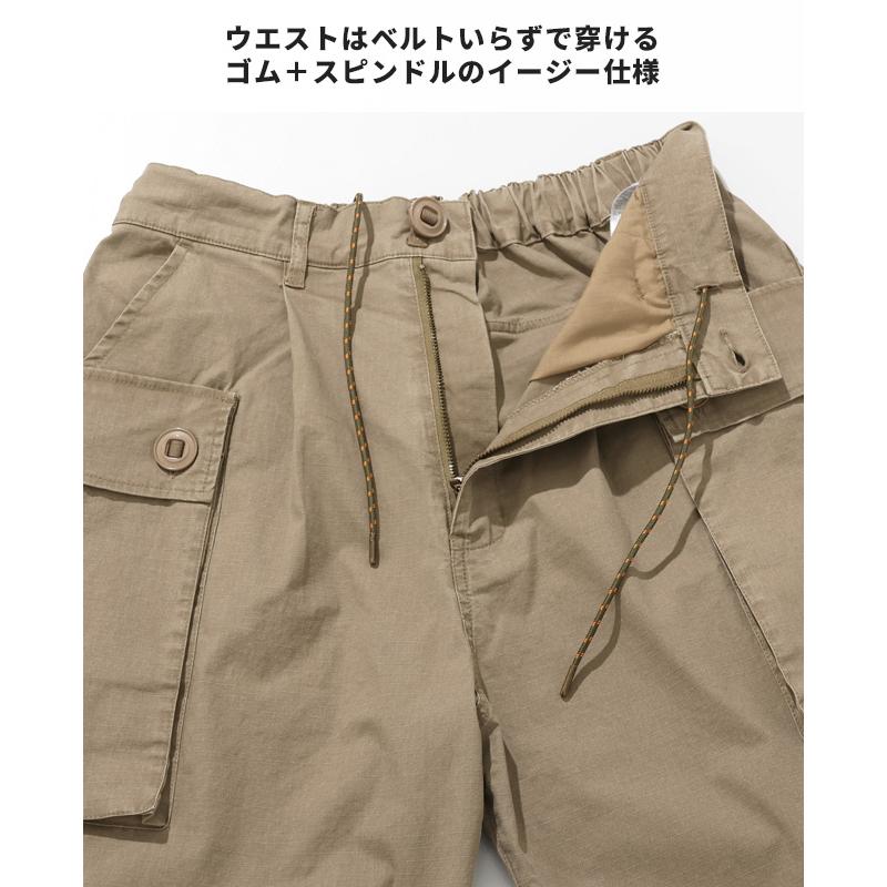 クリフメイヤー KRIFF MAYER メンズ ボトムス ショートパンツ ハーフパンツ M44 短パン 膝丈 ワイド イージーパンツ ワンタック アメカジ モンキーショーツ | KRIFF MAYER | 14