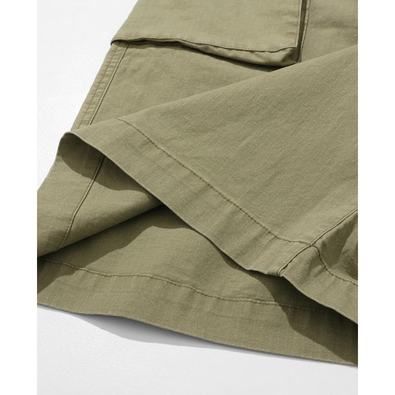 クリフメイヤー KRIFF MAYER メンズ ボトムス ショートパンツ ハーフパンツ M44 短パン 膝丈 ワイド イージーパンツ ワンタック アメカジ モンキーショーツ | KRIFF MAYER | 16