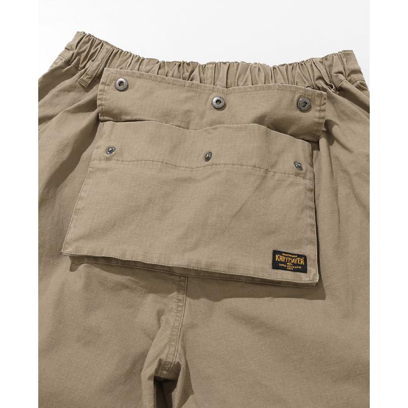 クリフメイヤー KRIFF MAYER メンズ ボトムス ショートパンツ ハーフパンツ M44 短パン 膝丈 ワイド イージーパンツ ワンタック アメカジ モンキーショーツ | KRIFF MAYER | 11