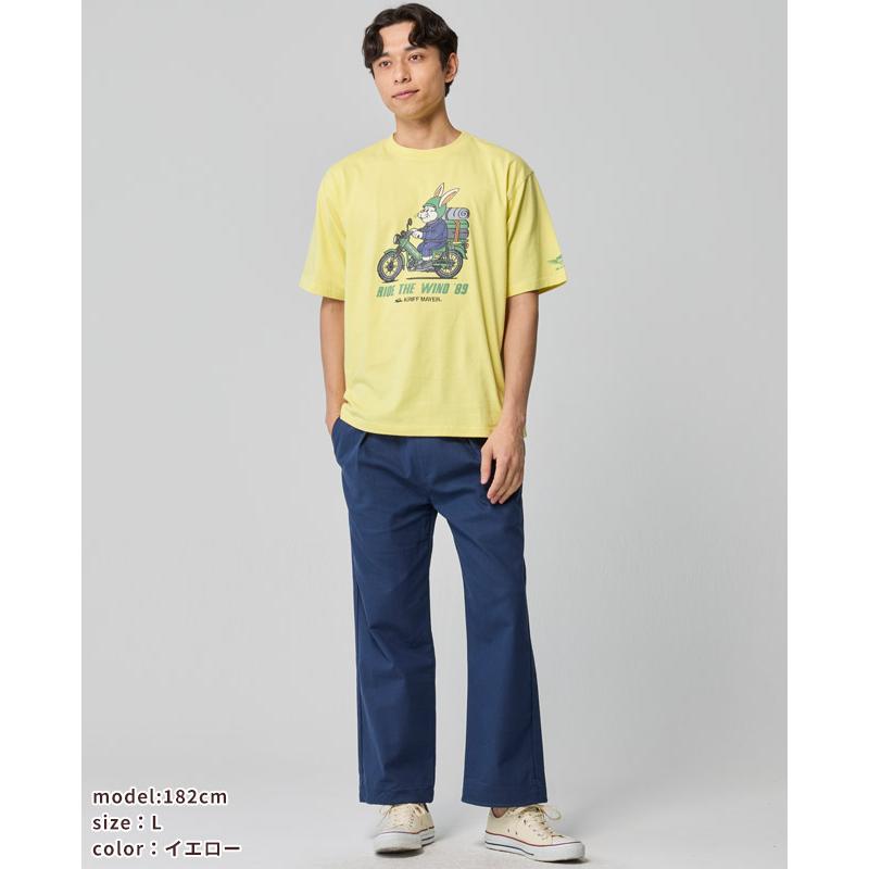 クリフメイヤー KRIFF MAYER メンズ ユニセックス Tシャツ 綿100 バイク カジュアル アメカジ クリフラビット 半袖T ツーリング | KRIFF MAYER | 10