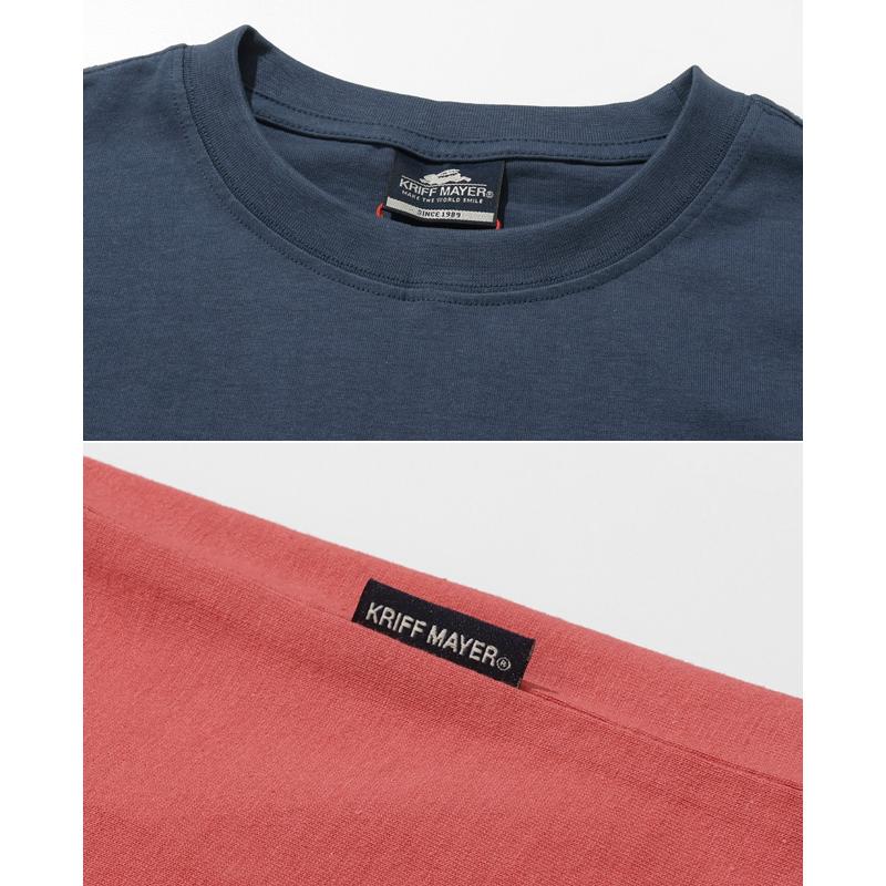 クリフメイヤー KRIFF MAYER メンズ ユニセックス Tシャツ クルーネック 丸首 ブランドロゴ プリント カットソー アメカジ 夏 フライングラビット半袖T | KRIFF MAYER | 17