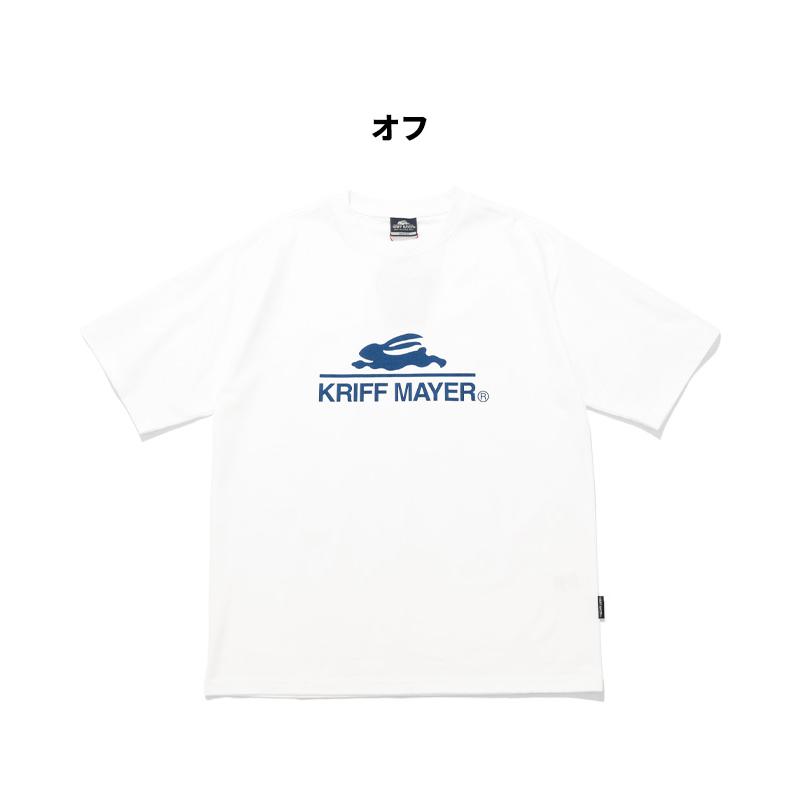 クリフメイヤー KRIFF MAYER メンズ ユニセックス Tシャツ クルーネック 丸首 ブランドロゴ プリント カットソー アメカジ 夏 フライングラビット半袖T | KRIFF MAYER | 18