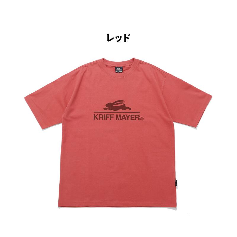 クリフメイヤー KRIFF MAYER メンズ ユニセックス Tシャツ クルーネック 丸首 ブランドロゴ プリント カットソー アメカジ 夏 フライングラビット半袖T | KRIFF MAYER | 20
