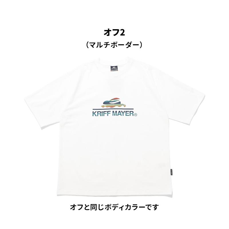 クリフメイヤー KRIFF MAYER メンズ ユニセックス Tシャツ クルーネック 丸首 ブランドロゴ プリント カットソー アメカジ 夏 フライングラビット半袖T | KRIFF MAYER | 22
