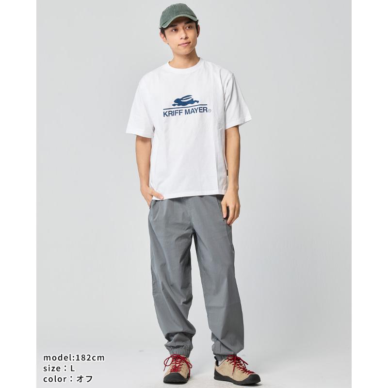 クリフメイヤー KRIFF MAYER メンズ ユニセックス Tシャツ クルーネック 丸首 ブランドロゴ プリント カットソー アメカジ 夏 フライングラビット半袖T | KRIFF MAYER | 08