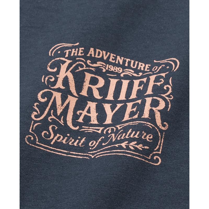 クリフメイヤー KRIFF MAYER メンズ ユニセックス Tシャツ ロゴ バックプリント 綿 コットン100 クルーネック 漢字 アメカジ 夏 プリント半袖T バイカー | KRIFF MAYER | 11