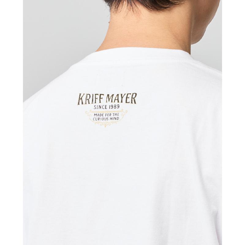 クリフメイヤー KRIFF MAYER メンズ ユニセックス Tシャツ ロゴ 豚 綿 コットン100 クルーネック バックプリント アメカジ 夏 プリント半袖T ポーク | KRIFF MAYER | 10