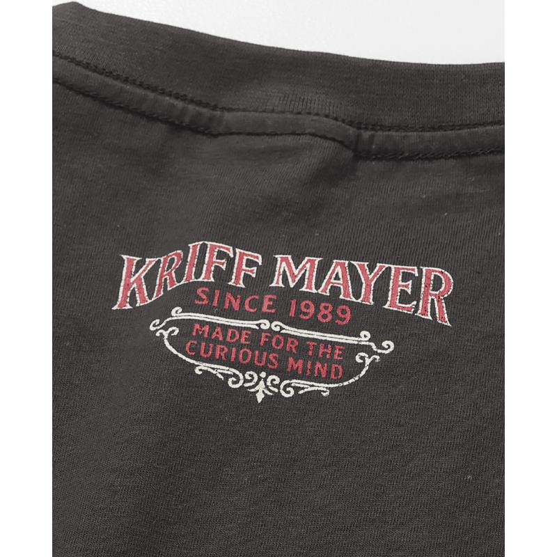 クリフメイヤー KRIFF MAYER メンズ ユニセックス Tシャツ ロゴ 豚 綿 コットン100 クルーネック バックプリント アメカジ 夏 プリント半袖T ポーク | KRIFF MAYER | 12