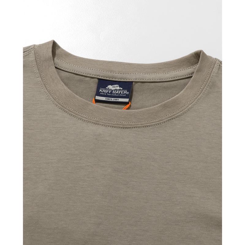 クリフメイヤー KRIFF MAYER メンズ ユニセックス Tシャツ ロゴ バックプリント ドライ 吸水速乾 乾きやすい 涼しい アメカジ 夏 COOLMAX 半袖T 八咫烏 | KRIFF MAYER | 16