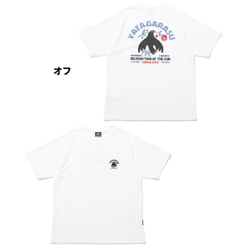 クリフメイヤー KRIFF MAYER メンズ ユニセックス Tシャツ ロゴ バックプリント ドライ 吸水速乾 乾きやすい 涼しい アメカジ 夏 COOLMAX 半袖T 八咫烏 | KRIFF MAYER | 18