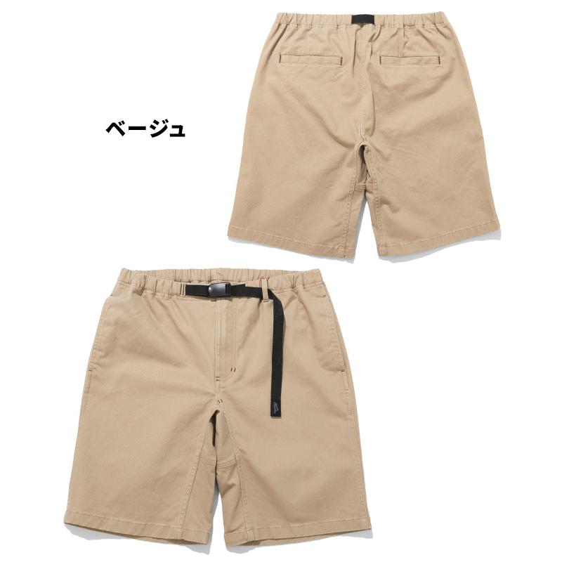 クリフメイヤー KRIFF MAYER メンズ ボトムス ショートパンツ 短パン 膝上 クライミングパンツ ゴムウエスト ベルト付き 無地 夏 アーバンクライミングショーツ | KRIFF MAYER | 19