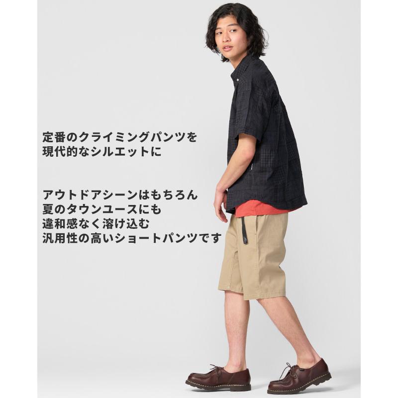 クリフメイヤー KRIFF MAYER メンズ ボトムス ショートパンツ 短パン 膝上 クライミングパンツ ゴムウエスト ベルト付き 無地 夏 アーバンクライミングショーツ | KRIFF MAYER | 05