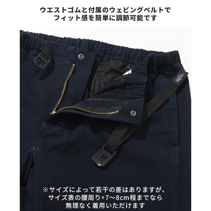 クリフメイヤー KRIFF MAYER メンズ ボトムス ショートパンツ 短パン 膝上 クライミングパンツ ゴムウエスト ベルト付き 無地 夏 アーバンクライミングショーツ | KRIFF MAYER | 10