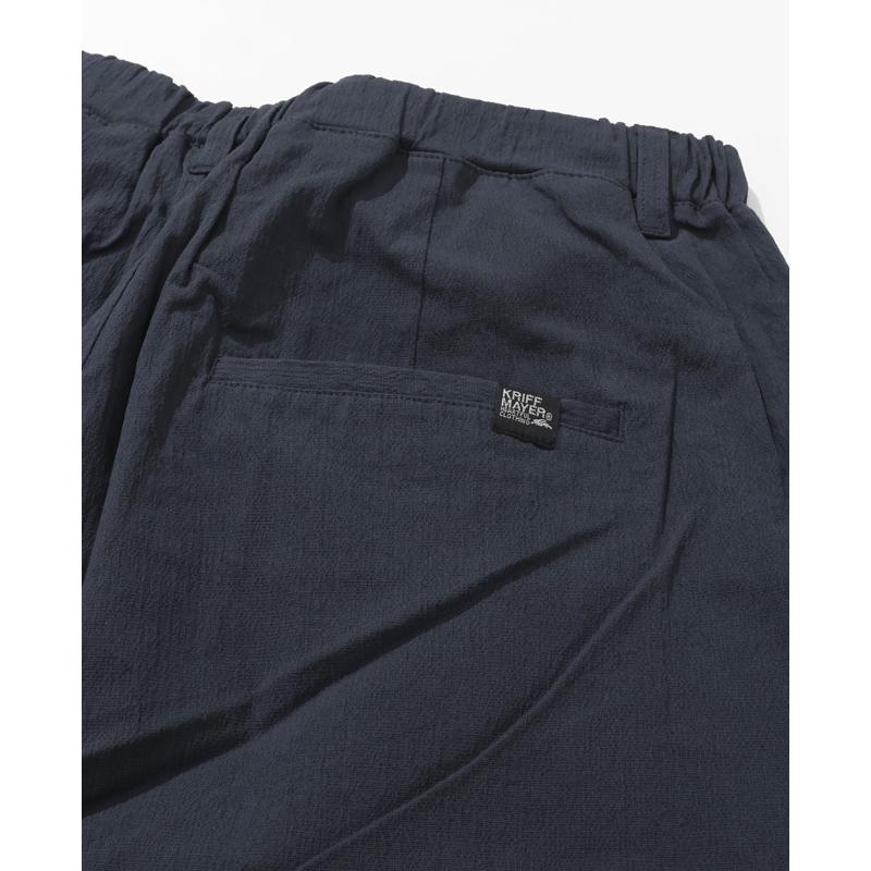クリフメイヤー KRIFF MAYER メンズ ボトムス ロング 接触冷感 ワイド テーパードパンツ シェフパンツ ストレッチ ウエストゴム 無地 夏 スズシゲイージーパンツ | KRIFF MAYER | 15