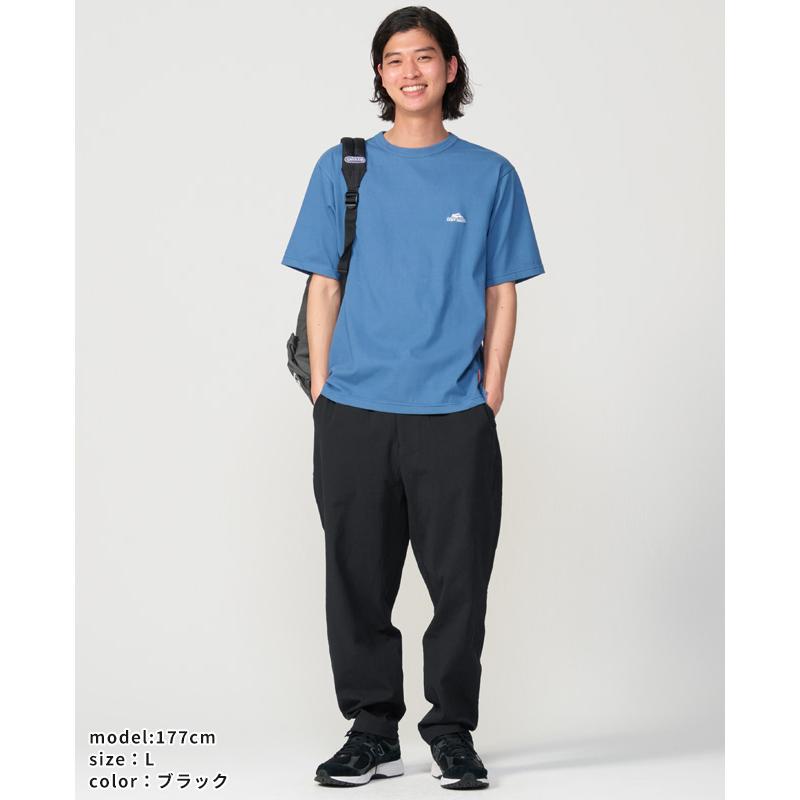 クリフメイヤー KRIFF MAYER メンズ ボトムス ロング 接触冷感 ワイド テーパードパンツ シェフパンツ ストレッチ ウエストゴム 無地 夏 スズシゲイージーパンツ | KRIFF MAYER | 08