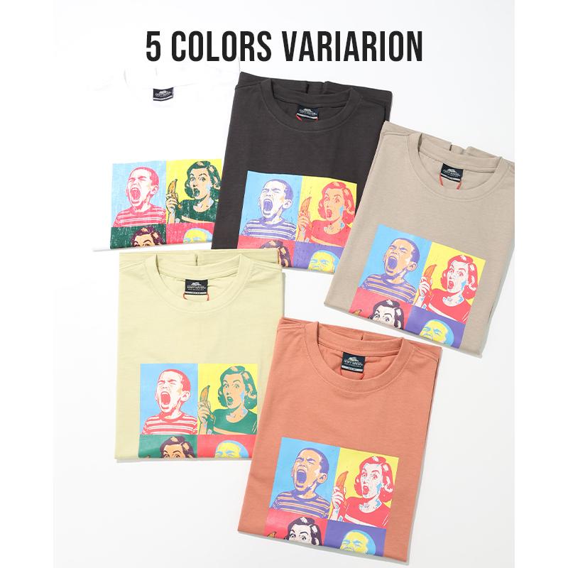 クリフメイヤー KRIFF MAYER メンズ ユニセックス プリント ロゴ アート 綿100 コットン アウトドア 夏 ダジャレ 半袖 Tシャツ ソンナバナナ | KRIFF MAYER Lady's Collection | 07