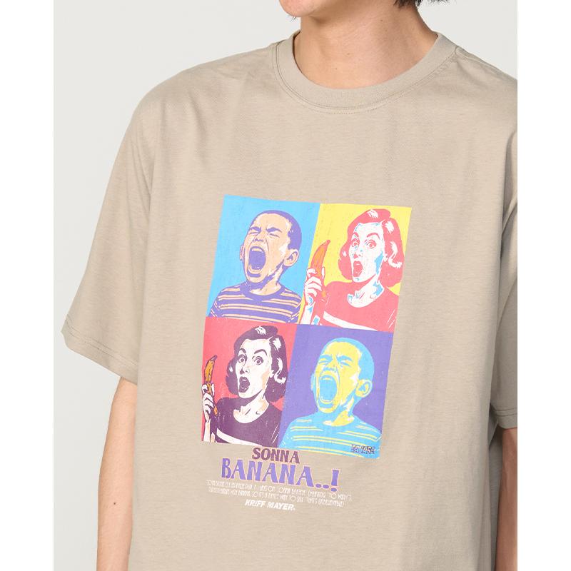 クリフメイヤー KRIFF MAYER メンズ ユニセックス プリント ロゴ アート 綿100 コットン アウトドア 夏 ダジャレ 半袖 Tシャツ ソンナバナナ | KRIFF MAYER Lady's Collection | 12