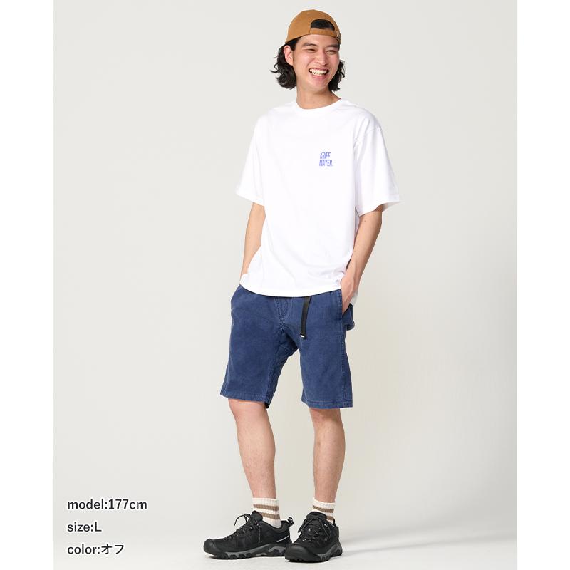 クリフメイヤー KRIFF MAYER メンズ ユニセックス バックプリント ロゴ アート 綿100 コットン アウトドア 夏 ダジャレ 半袖 Tシャツ デンワニデンワ | KRIFF MAYER Lady's Collection | 09
