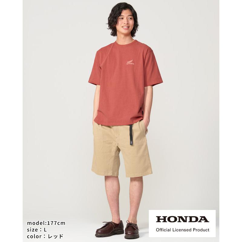 クリフメイヤー KRIFF MAYER メンズ ユニセックス ホンダ バイク オートバイ 半袖 Tシャツ ピグメント染め バックプリント アメカジ HONDAコラボT CBX400F | KRIFF MAYER | 08