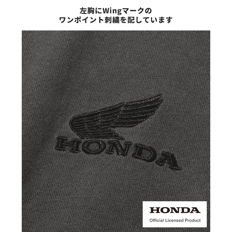 クリフメイヤー KRIFF MAYER メンズ ユニセックス ホンダ バイク オートバイ 半袖 Tシャツ ピグメント染め バックプリント アメカジ HONDAコラボT CBX400F | KRIFF MAYER | 14