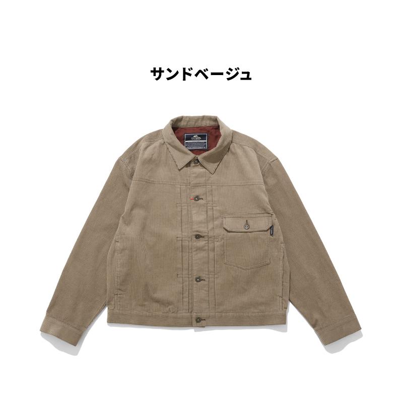 クリフメイヤー KRIFF MAYER メンズ ユニセックス アウター 長袖 ジージャン ブルゾン 無地 ワンポイント アメカジ 秋 冬 コーデュロイトラッカージャケット | KRIFF MAYER | 14