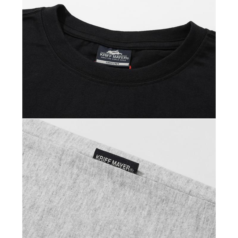 クリフメイヤー KRIFF MAYER メンズ ユニセックス 長袖 Tシャツ バックプリント クルーネック 丸首 カジュアル アメカジ 秋 春 外遊びプリントロンT 釣り | KRIFF MAYER | 15