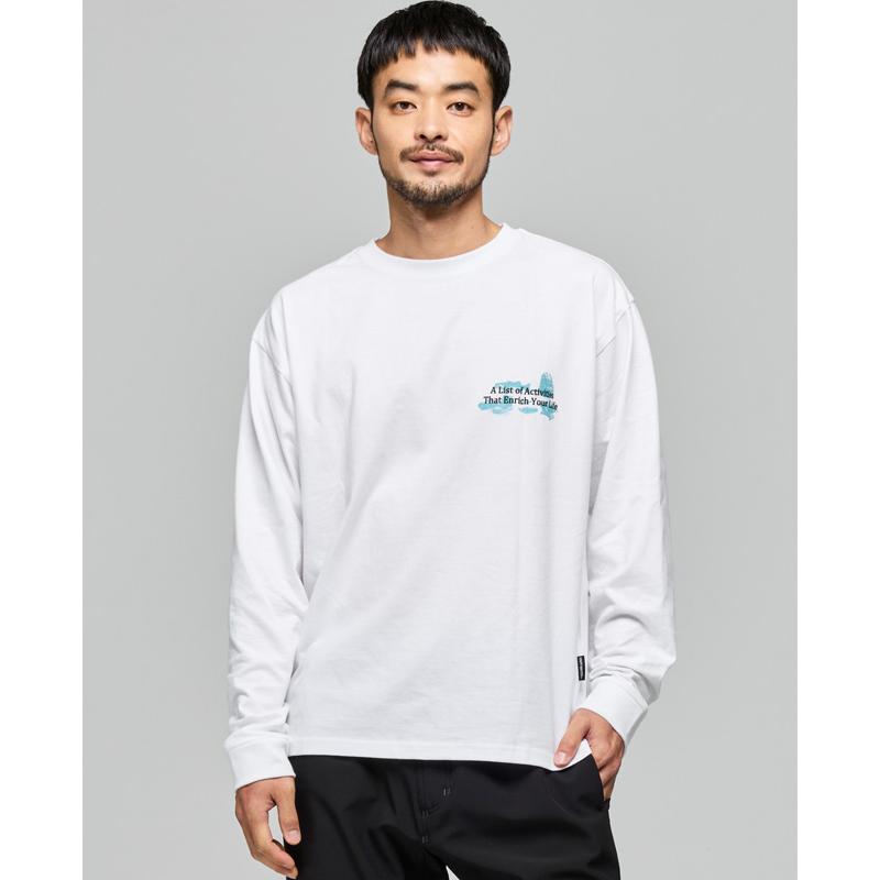 クリフメイヤー KRIFF MAYER メンズ ユニセックス 長袖 Tシャツ バックプリント クルーネック 丸首 カジュアル アメカジ 秋 春 外遊びプリントロンT 釣り | KRIFF MAYER | 06