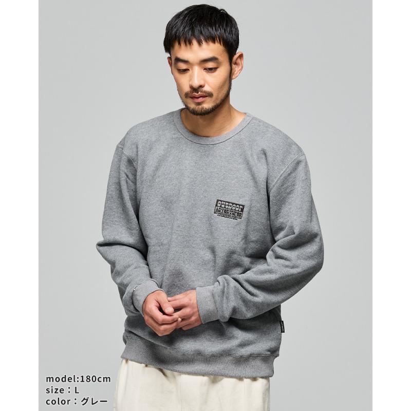 クリフメイヤー KRIFF MAYER メンズ ユニセックス スウェット 長袖 バックプリント クルーネック 刺繍 コットン アウトドア 秋 冬 春 ざっくり裏毛クルー | KRIFF MAYER | 07
