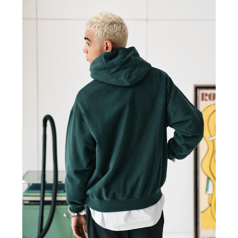 Bukta（バクタ） メンズ スウェット フーディー プルパーカー ロゴ