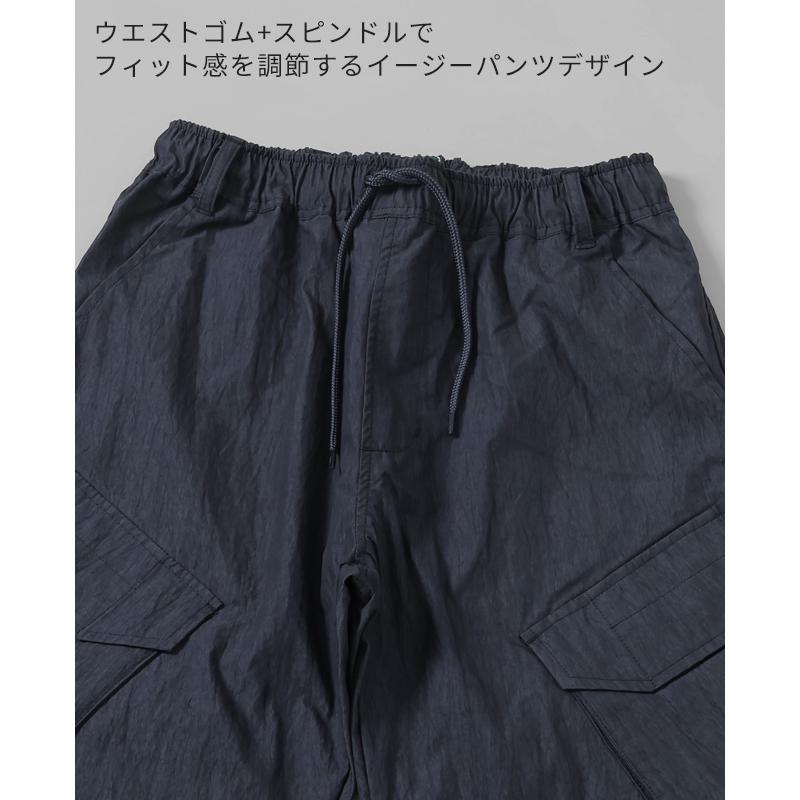 バクタ Bukta メンズ ボトムス ロングパンツ イージーパンツ ウエストゴム ミリタリー カジュアル ストリート コットンナイロンイージーカーゴパンツ | Bukta | 12