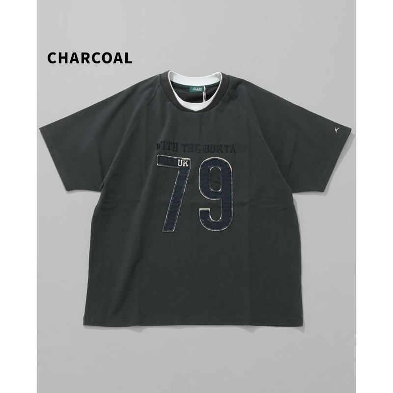 バクタ Bukta メンズ ユニセックス 半袖 Tシャツ ロゴ アップリケ 刺繍 アップリケ アメカジ カジュアル スポーツ ストリート 夏 ヘビーウェイトゲームT 79 | Bukta | 15