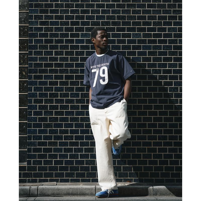 バクタ Bukta メンズ ユニセックス 半袖 Tシャツ ロゴ アップリケ 刺繍 アップリケ アメカジ カジュアル スポーツ ストリート 夏 ヘビーウェイトゲームT 79 | Bukta | 06