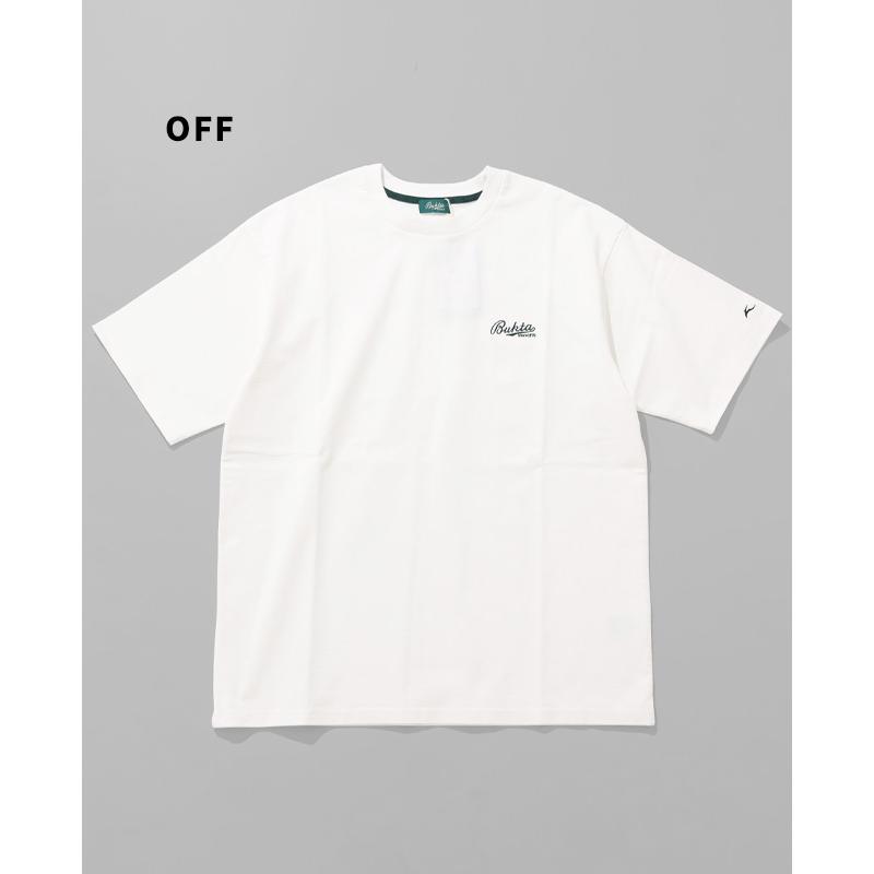 バクタ Bukta メンズ ユニセックス 半袖 Tシャツ ロゴプリント バックプリント アメカジ カジュアル スポーツ ストリート 夏 ヘビーウェイトバックロゴT 刺繍 | Bukta | 15