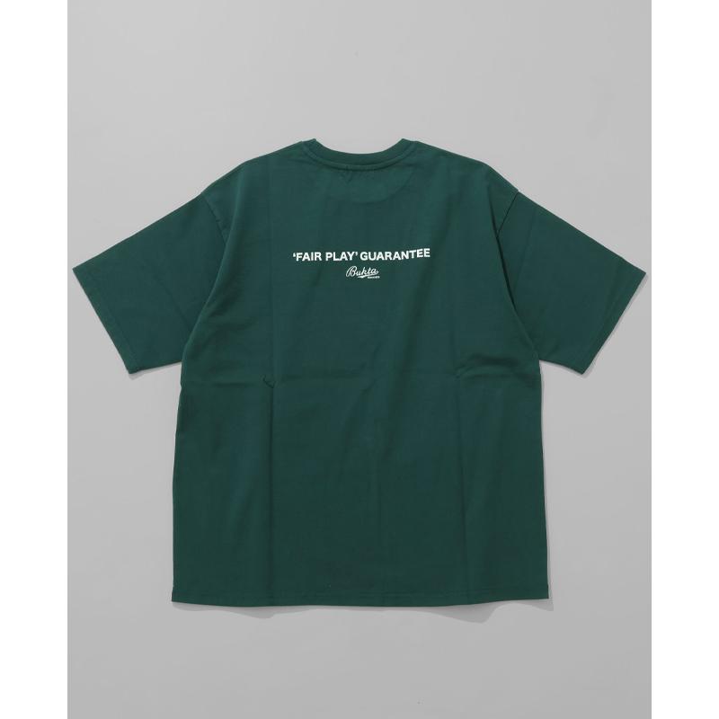 バクタ Bukta メンズ ユニセックス 半袖 Tシャツ ロゴプリント バックプリント アメカジ カジュアル スポーツ ストリート 夏 ヘビーウェイトバックロゴT 刺繍 | Bukta | 20