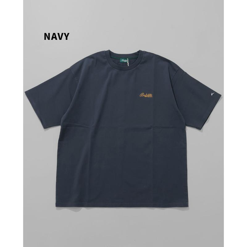 バクタ Bukta メンズ ユニセックス 半袖 Tシャツ ロゴプリント バックプリント アメカジ カジュアル スポーツ ストリート 夏 ヘビーウェイトバックロゴT 刺繍 | Bukta | 21