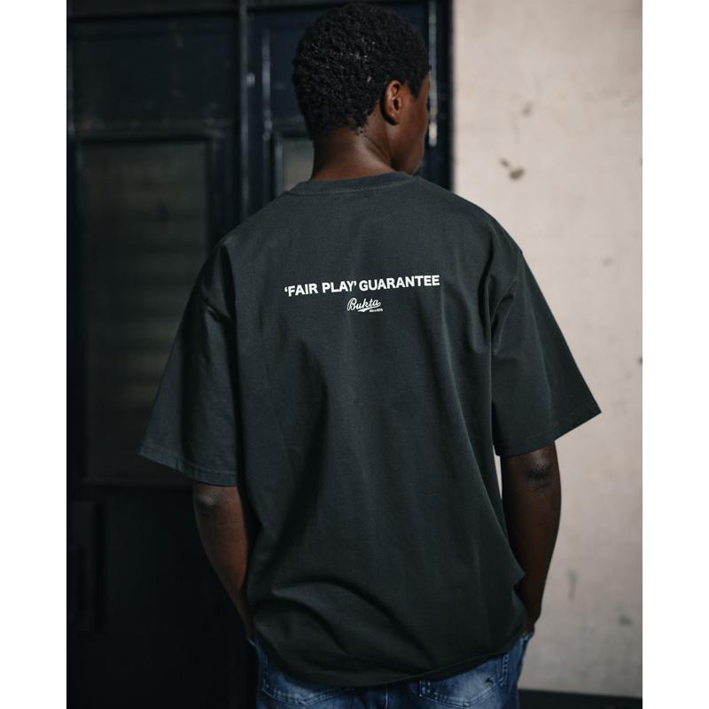 バクタ Bukta メンズ ユニセックス 半袖 Tシャツ ロゴプリント バックプリント アメカジ カジュアル スポーツ ストリート 夏 ヘビーウェイトバックロゴT 刺繍 | Bukta | 06