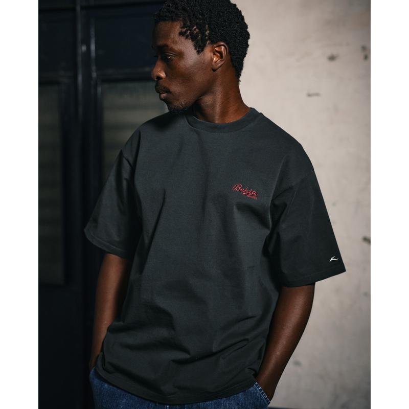 バクタ Bukta メンズ ユニセックス 半袖 Tシャツ ロゴプリント バックプリント アメカジ カジュアル スポーツ ストリート 夏 ヘビーウェイトバックロゴT 刺繍 | Bukta | 07