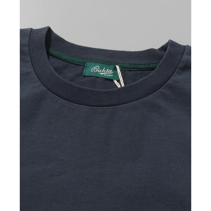 バクタ Bukta メンズ ユニセックス 半袖 Tシャツ ロゴプリント バックプリント アメカジ カジュアル スポーツ ストリート 夏 ヘビーウェイトバックロゴT 刺繍 | Bukta | 12