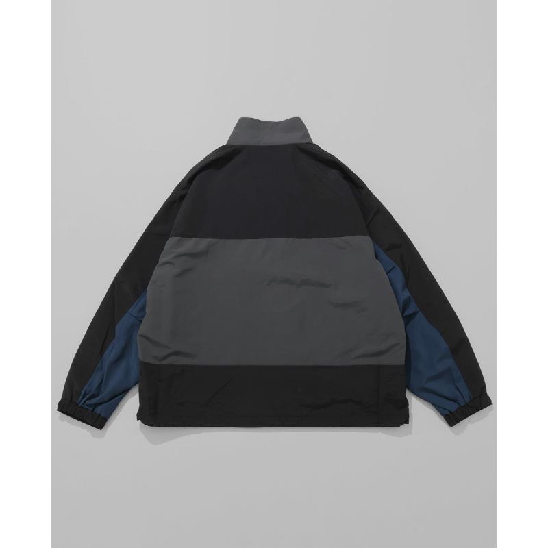 バクタ Bukta メンズ ユニセックス ブルゾン ライトアウター ハイネック ワイド 羽織り アメカジ スポーツ ストリート 春 秋 レトロスタンドジャケット | KRIFF MAYER | 16