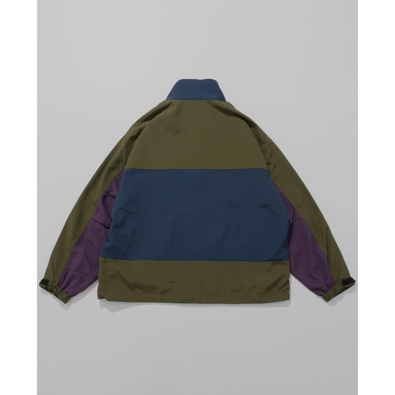 バクタ Bukta メンズ ユニセックス ブルゾン ライトアウター ハイネック ワイド 羽織り アメカジ スポーツ ストリート 春 秋 レトロスタンドジャケット | KRIFF MAYER | 18