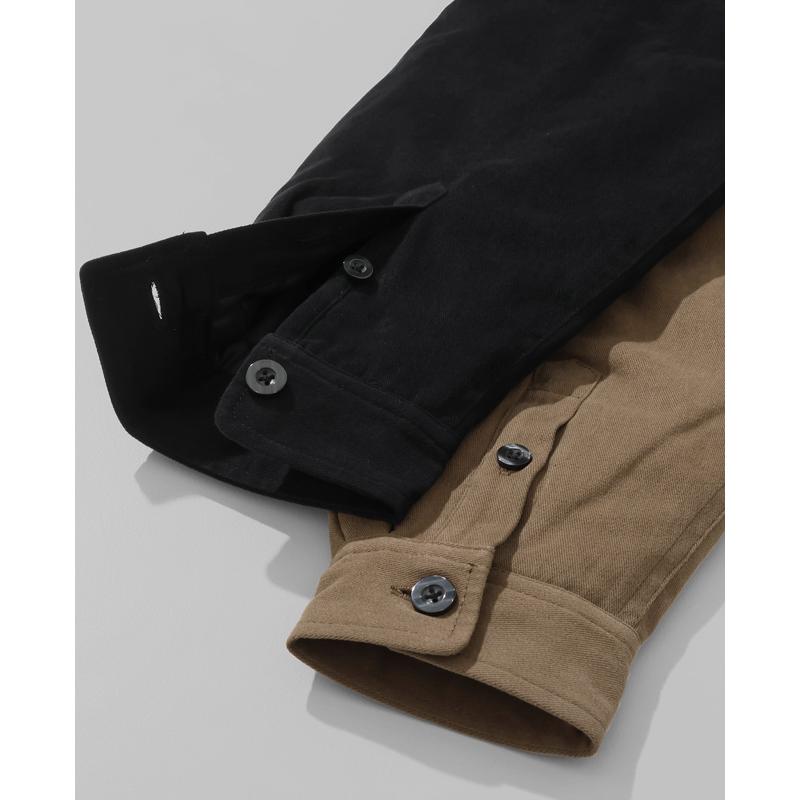 バクタ Bukta メンズ ユニセックス アウター ブルゾン シャツジャケット 長袖 羽織り 防寒 暖かい アメカジ ストリート 春 秋 冬 中綿CPOジャケット | KRIFF MAYER | 14