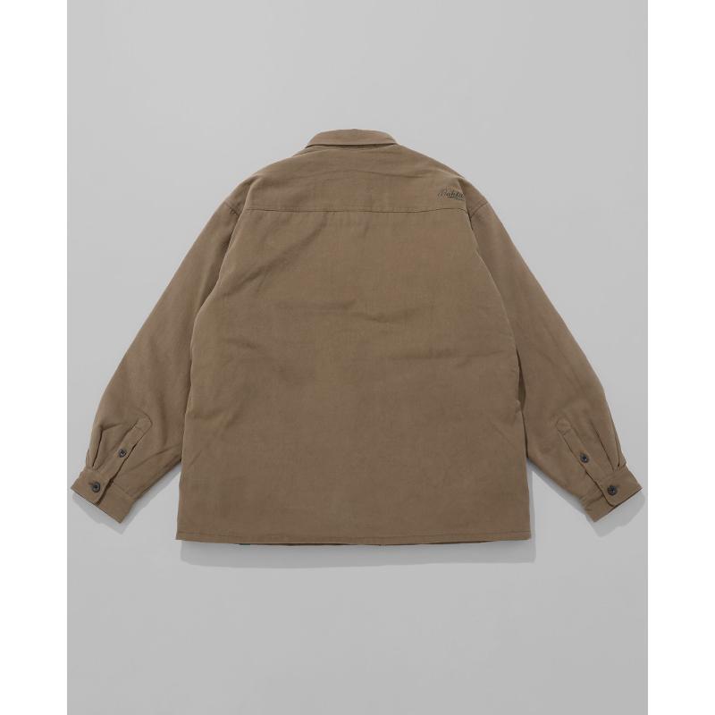 バクタ Bukta メンズ ユニセックス アウター ブルゾン シャツジャケット 長袖 羽織り 防寒 暖かい アメカジ ストリート 春 秋 冬 中綿CPOジャケット | KRIFF MAYER | 17