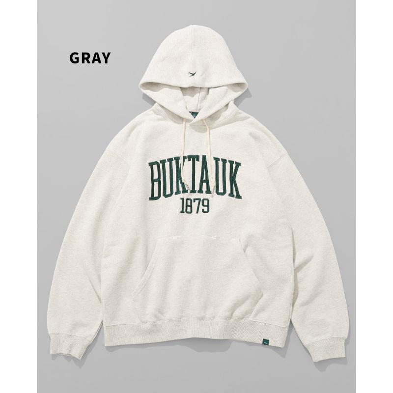 バクタ Bukta メンズ ユニセックス フーディー プルパーカー 長袖 スウェット ロゴ ヘビーオンス アメカジ スポーツ 秋 冬 春 ヘビー裏毛刺繍パーカー | KRIFF MAYER | 14