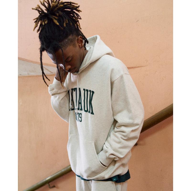 バクタ Bukta メンズ ユニセックス フーディー プルパーカー 長袖 スウェット ロゴ ヘビーオンス アメカジ スポーツ 秋 冬 春 ヘビー裏毛刺繍パーカー | KRIFF MAYER | 05